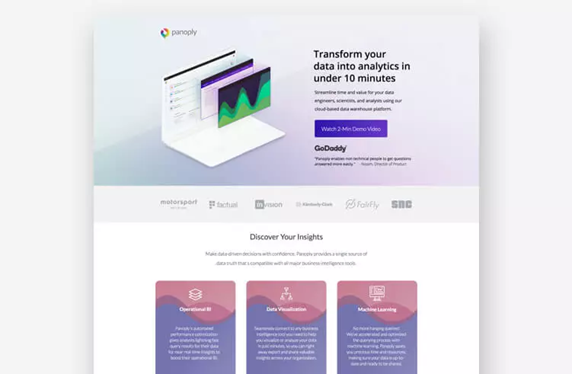 Panoply-landing-page-design-sacredthemes-layout